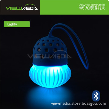 New arrive innovation bass sound fashion show music mp3 Bluetooth led bulb speaker